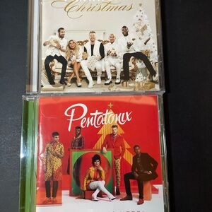 Pentatonix 2 Christmas/Holiday CDs Christmas Is Here & A Pentatonix Christmas